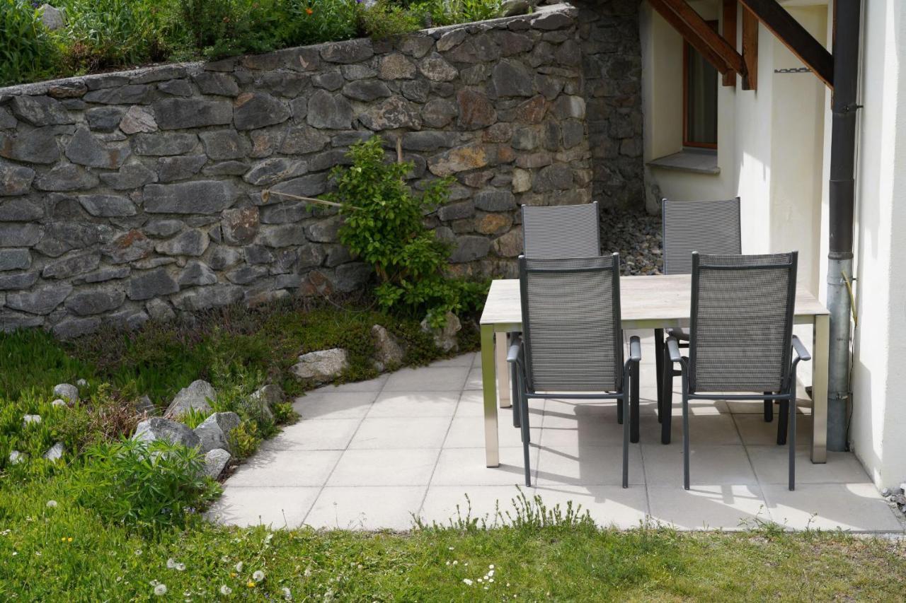 Ferienwohnung Crusch 32 Samedan Exterior foto
