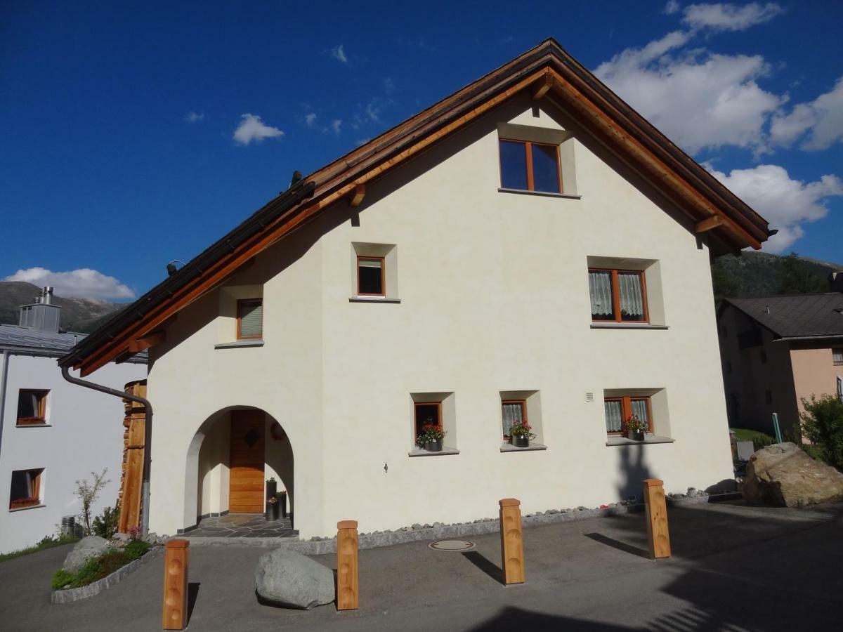Ferienwohnung Crusch 32 Samedan Exterior foto